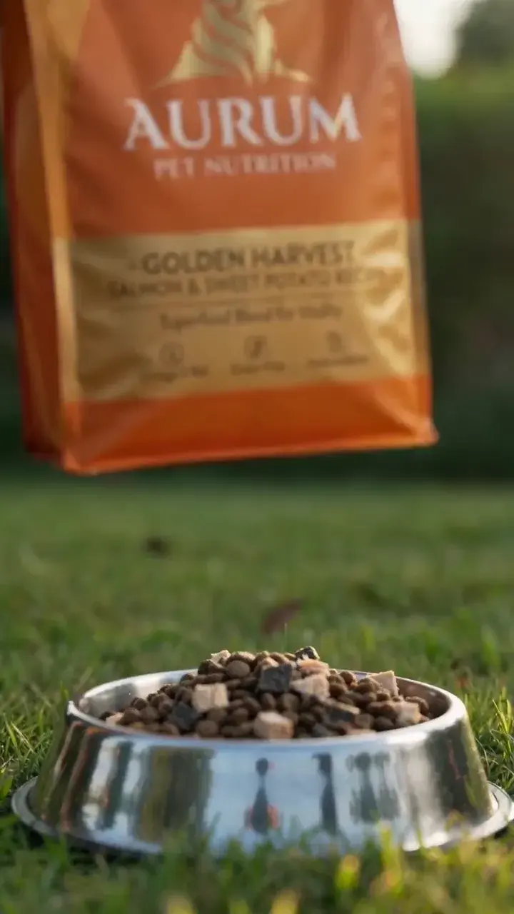 Premium Dog Food Ad